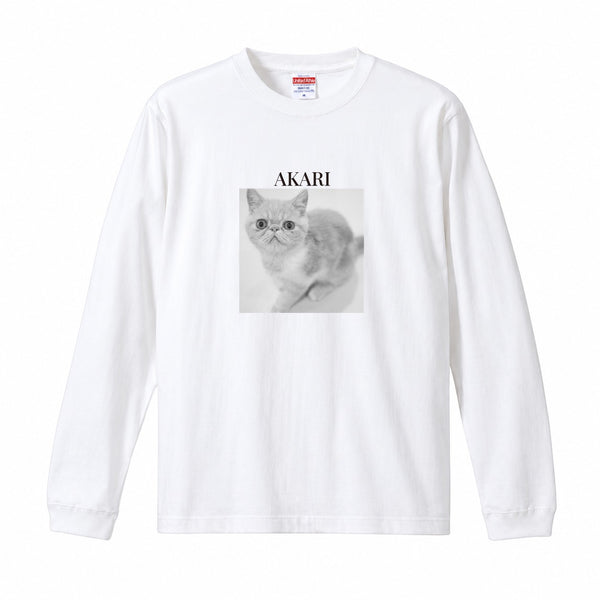 燈 コットンロングTシャツ