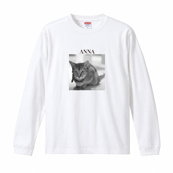 アンナ コットンロングTシャツ