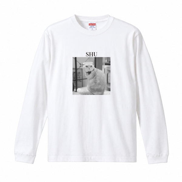 シュー コットンロングTシャツ