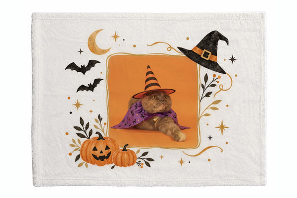 ごま ハロウィン限定ふわふわブランケット(S)