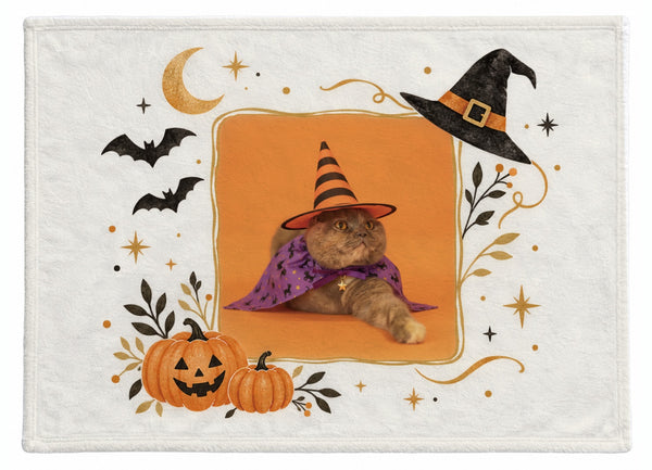 ごま ハロウィン限定ふわふわブランケット(M)