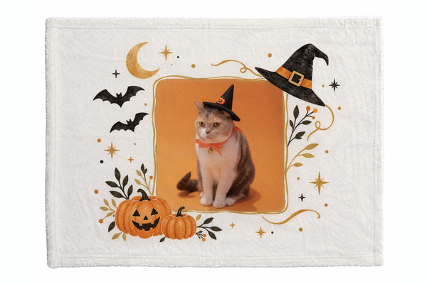 もっち ハロウィン限定ふわふわブランケット(S)