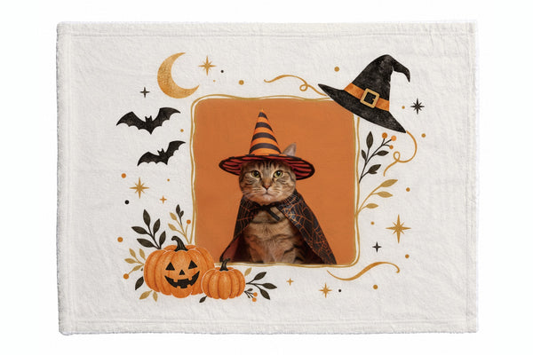 つむぎ ハロウィン限定ふわふわブランケット（S）