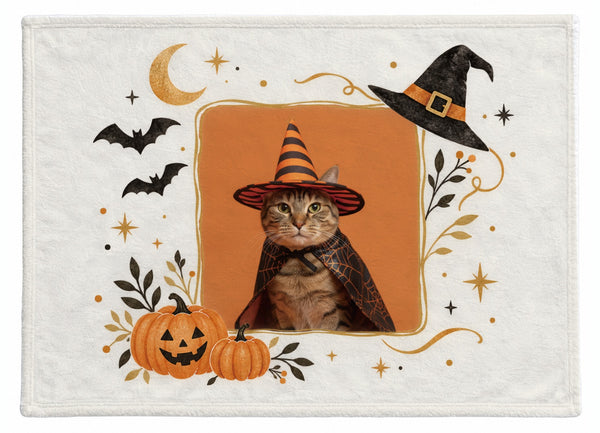 つむぎ ハロウィン限定ふわふわブランケット(M)