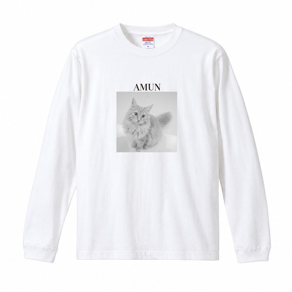 アメン コットンロングTシャツ