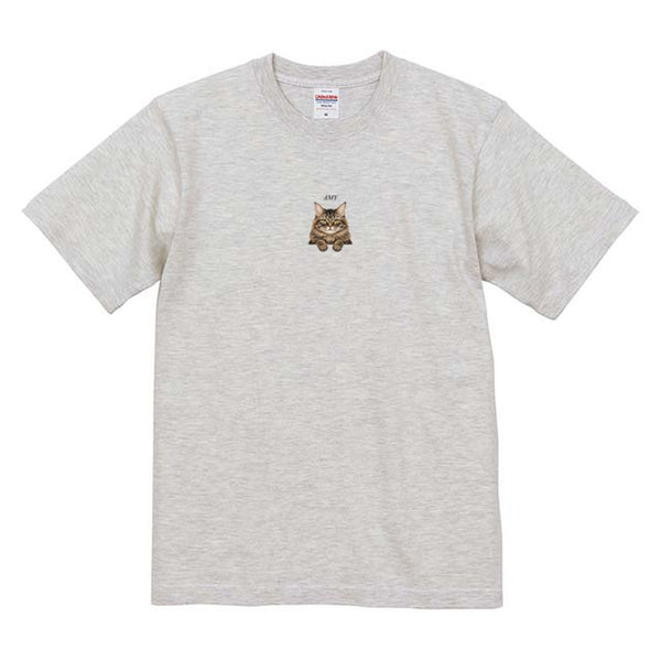 アミ イラストコットンTシャツ