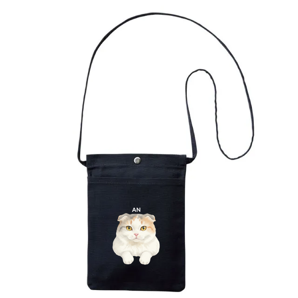 杏 コットンポケットサコッシュ