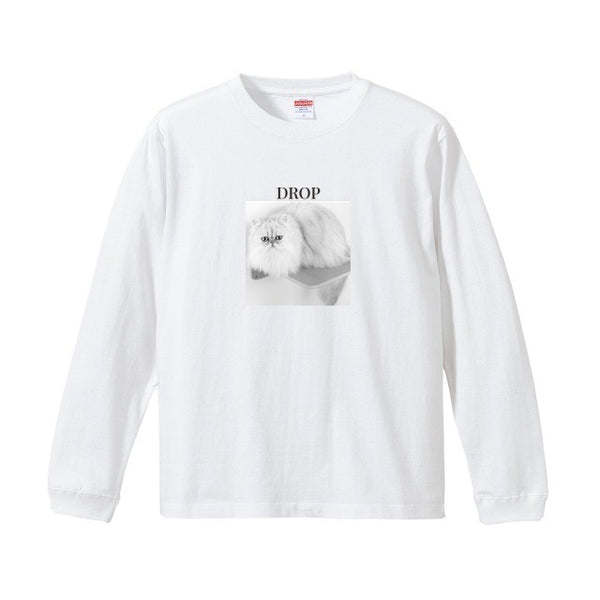 ドロップ コットンロングTシャツ