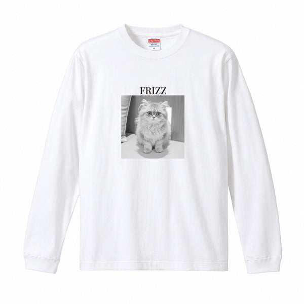 フリズ コットンロングTシャツ