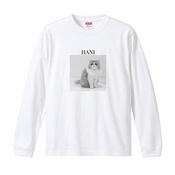 ハニ コットンロングTシャツ