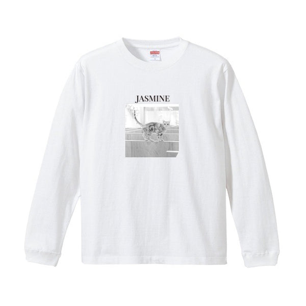 ジャスミン コットンロングTシャツ