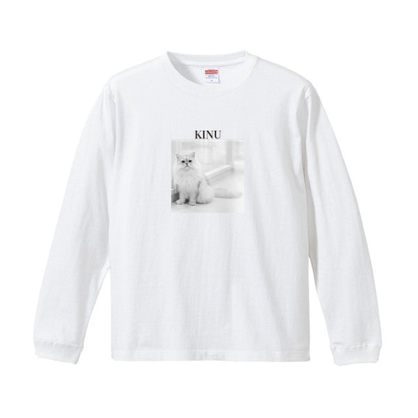 キヌ コットンロングTシャツ