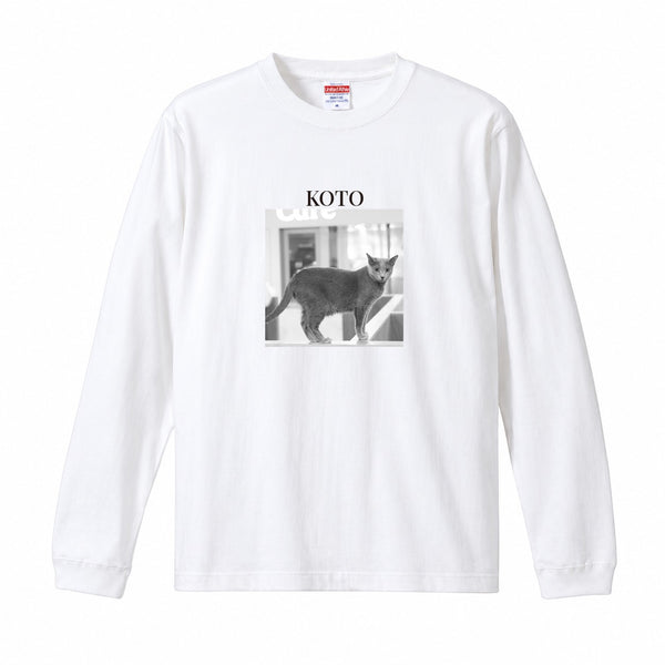琴 コットンロングTシャツ