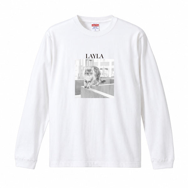 レイラ コットンロングTシャツ