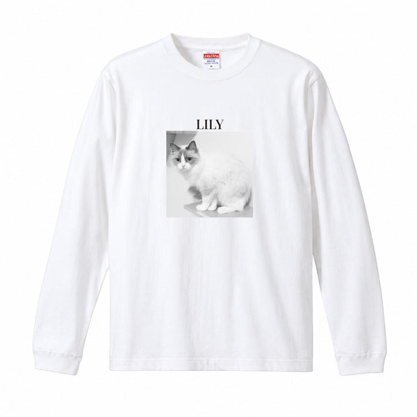 リリー コットンロングTシャツ