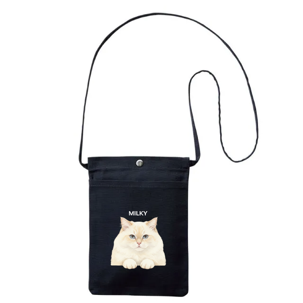 ミルキー コットンポケットサコッシュ