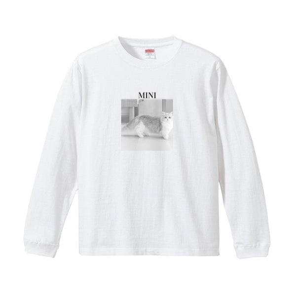 ミニ コットンロングTシャツ