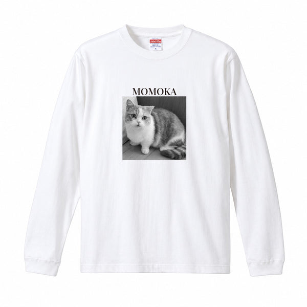 桃花 コットンロングTシャツ