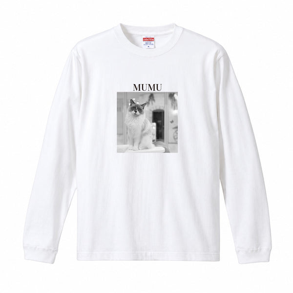 ムム コットンロングTシャツ