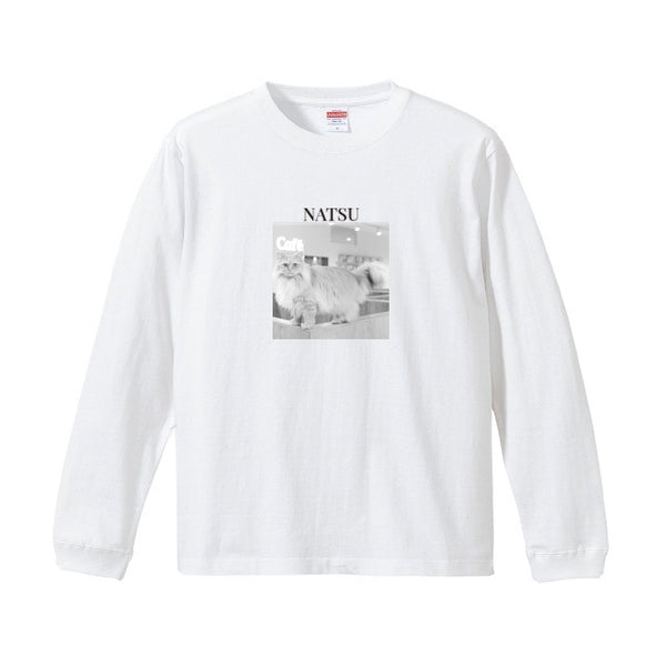 ナツ コットンロングTシャツ