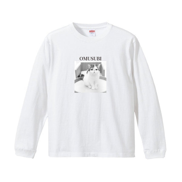 オムスビ コットンロングTシャツ