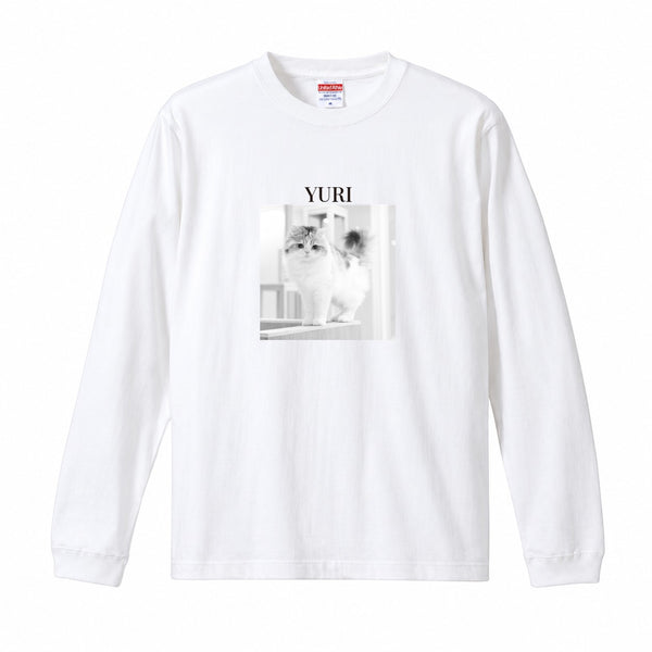 ユリ コットンロングTシャツ