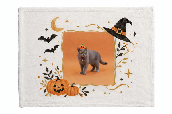 シュシュ ハロウィン限定ふわふわブランケット(S)