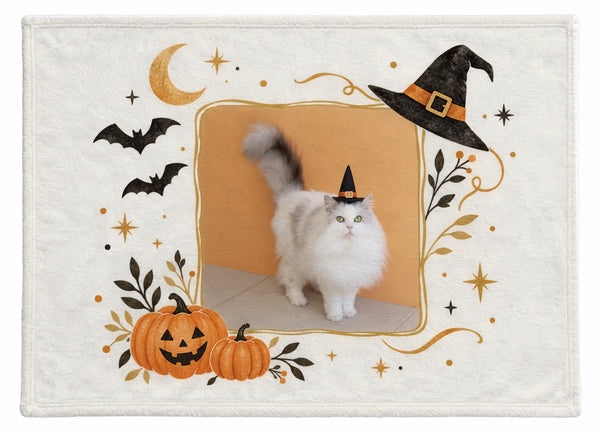 しらす ハロウィン限定ふわふわブランケット(M)
