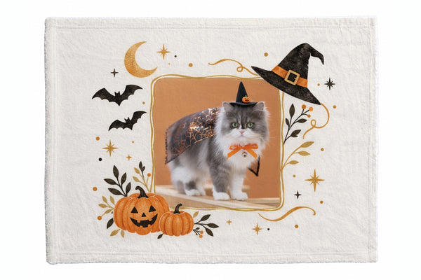 すずな ハロウィン限定ふわふわブランケット(S)