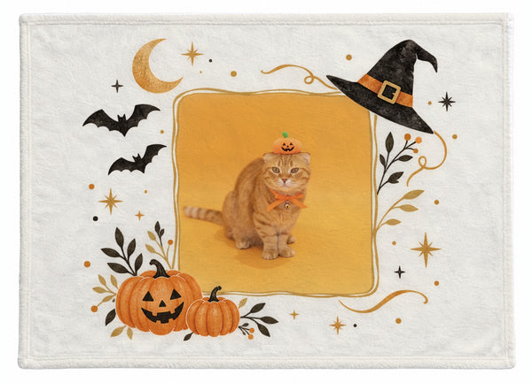 タビマロ ハロウィン限定ふわふわブランケット(M)