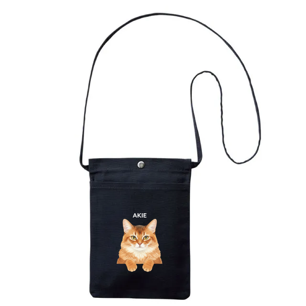 アキエ コットンポケットサコッシュ