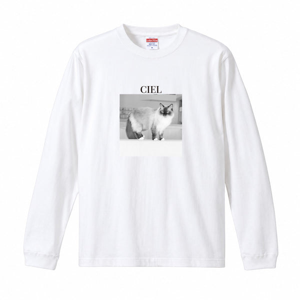 シエル コットンロングTシャツ