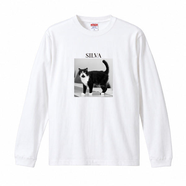 シルバ コットンロングTシャツ