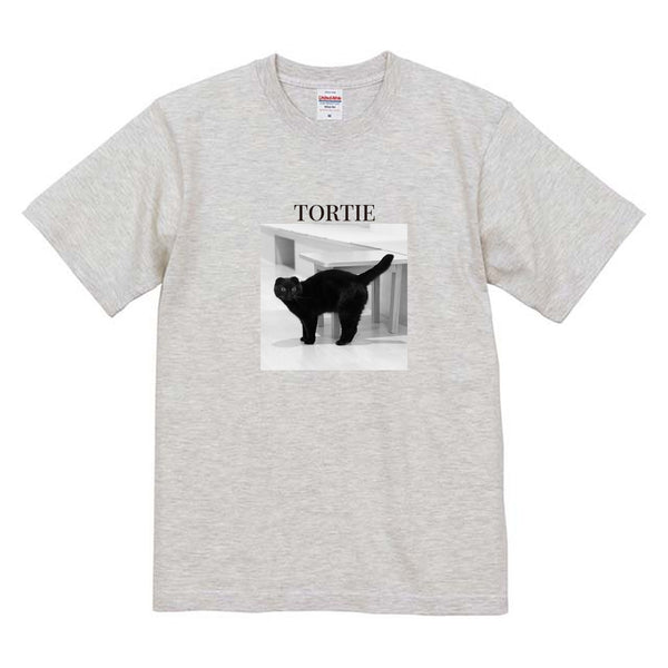 トーティ モノクロ写真コットンTシャツ