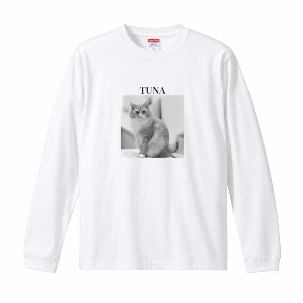 ツナ コットンロングTシャツ