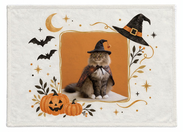 さば ハロウィン限定ふわふわブランケット(M)