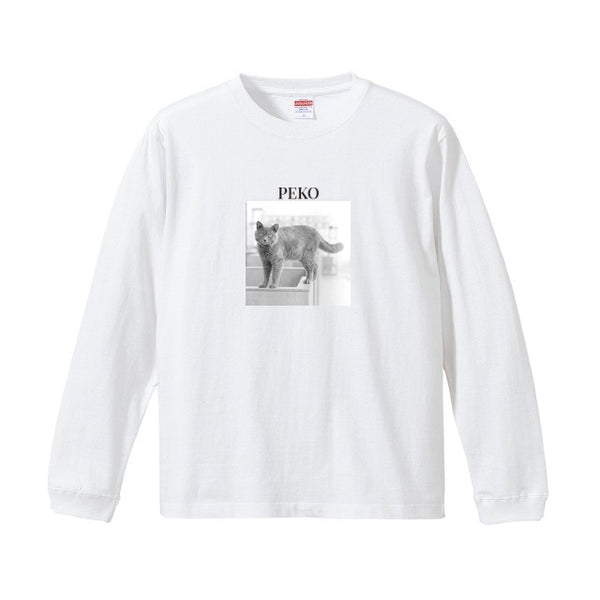 ペコ コットンロングTシャツ