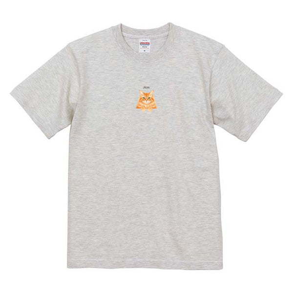 ポン イラストコットンTシャツ