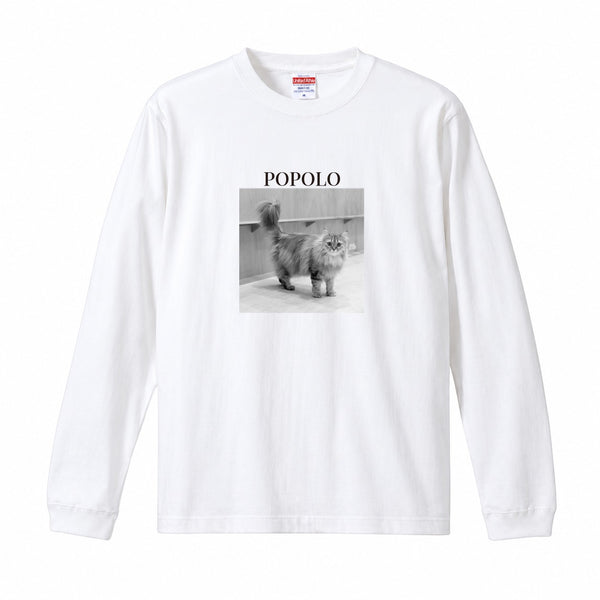 ポポロ コットンロングTシャツ