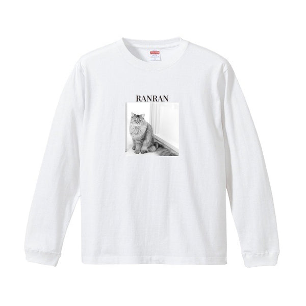 ランラン コットンロングTシャツ