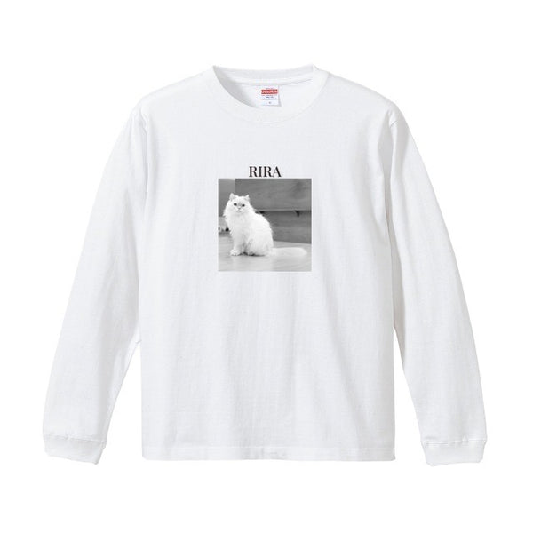 リラ コットンロングTシャツ