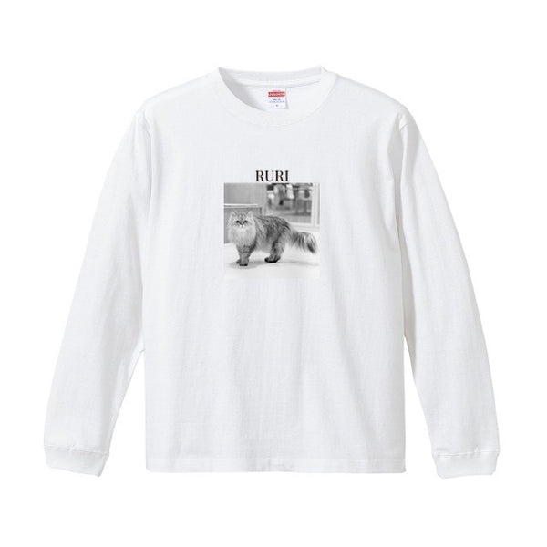 ルリ コットンロングTシャツ