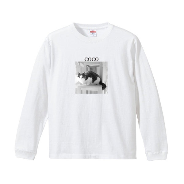 ココ コットンロングTシャツ