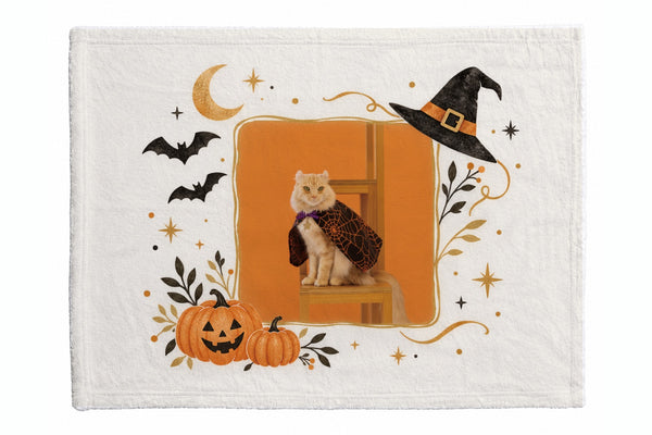 めろ ハロウィン限定ふわふわブランケット（S）