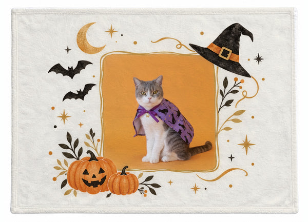 ミント ハロウィン限定ふわふわブランケット（M）