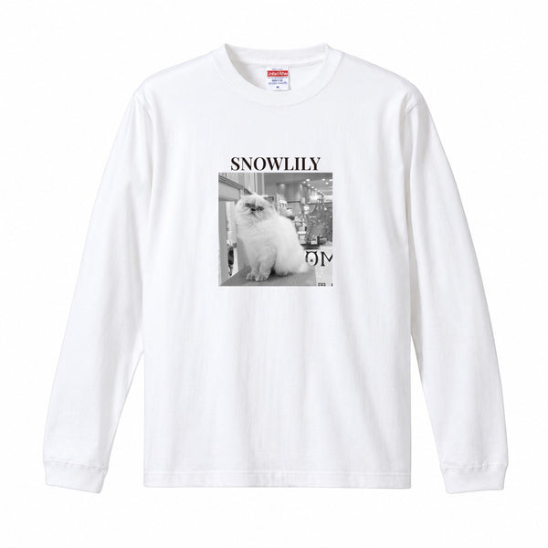 スノーリリー コットンロングTシャツ