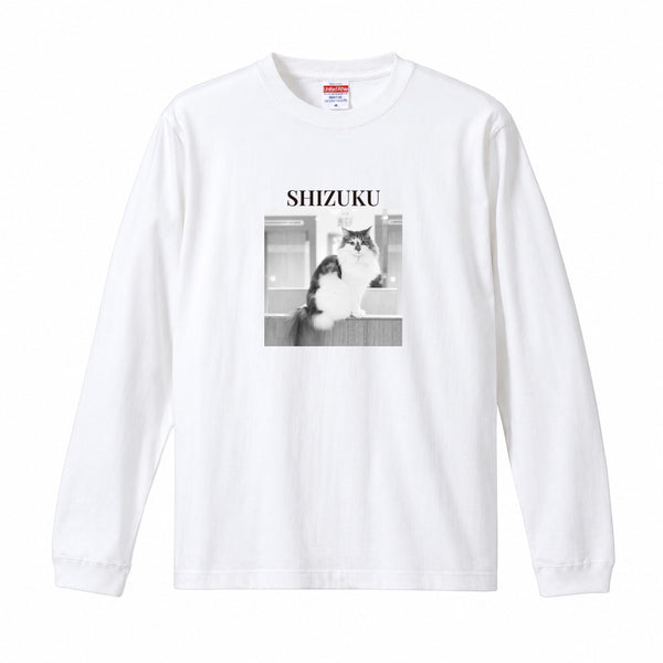 しずく コットンロングTシャツ