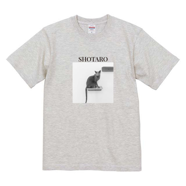 翔太朗 モノクロ写真コットンTシャツ