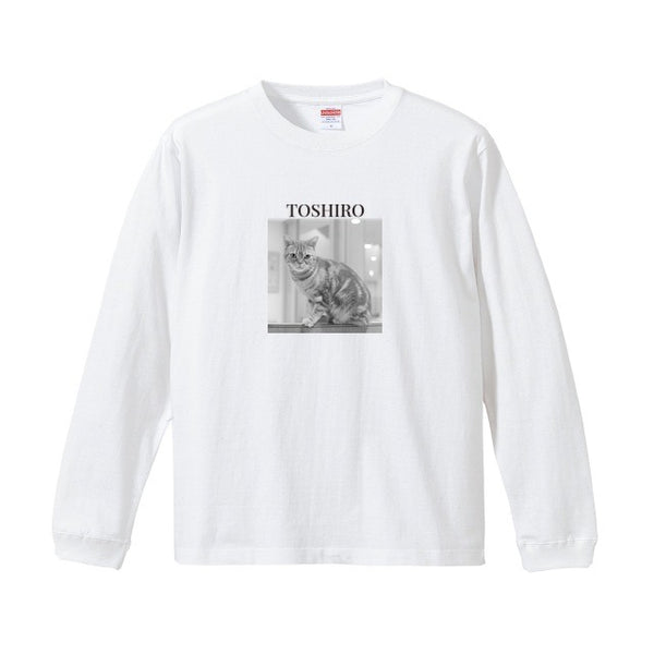 トシロウ コットンロングTシャツ