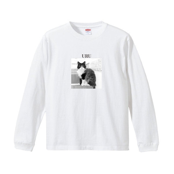 ウル コットンロングTシャツ